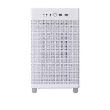 ASUS PRIME AP201 CASE TG WHITE Mini Tower Blanc