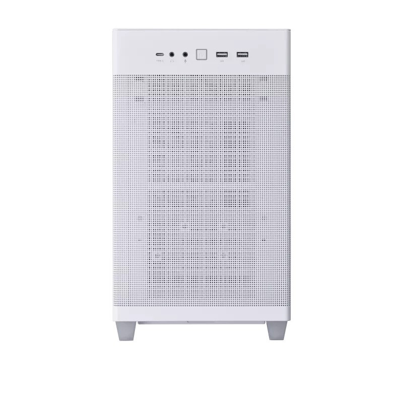 ASUS PRIME AP201 CASE TG WHITE Mini Tower Blanc
