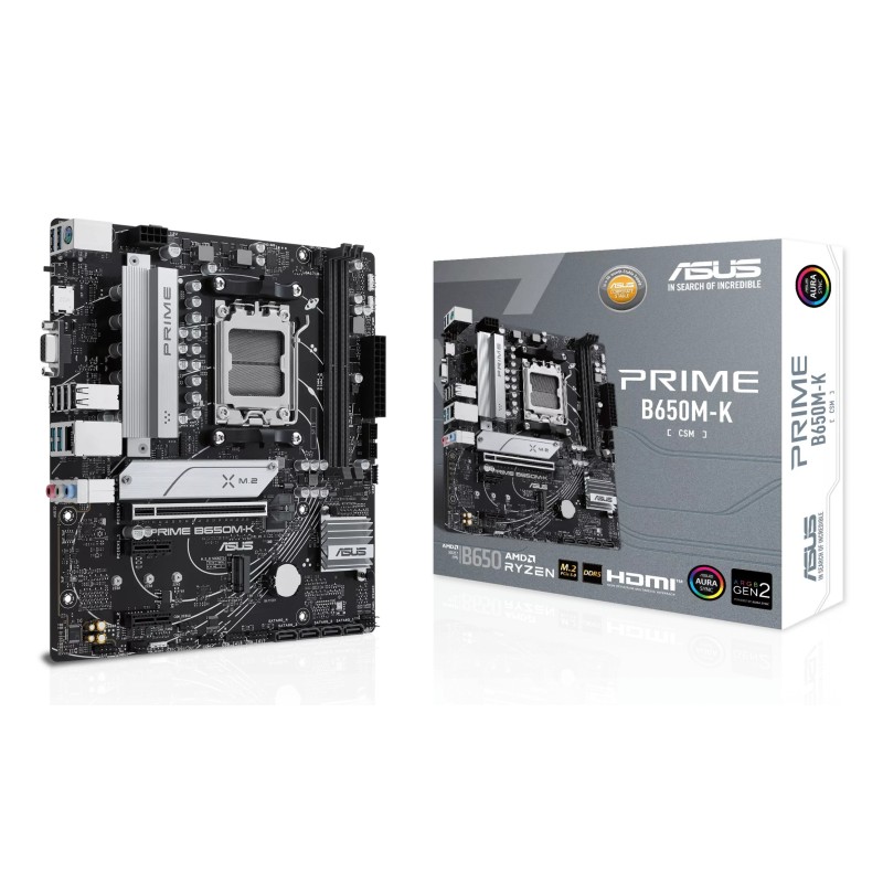 ASUS PRIME B650M-K AMD B650 Emplacement AM5 micro ATX
