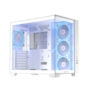 ASUS A32 Plus TG ARGB White Midi Tower Blanc