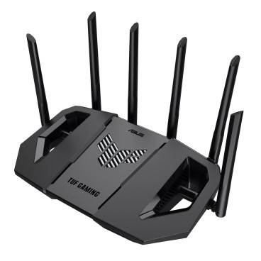 ASUS TUF Gaming BE9400 (TUF-BE9400) routeur sans fil 2.5 Gigabit Ethernet Tri-bande (2,4 GHz   5 GHz   6 GHz) Noir