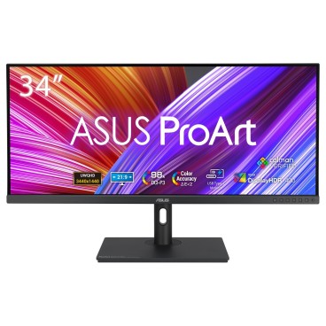 ASUS ProArt PA348CGV écran plat de PC 86,4 cm (34") 3440 x 1440 pixels UltraWide Quad HD Noir