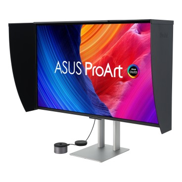 ASUS ProArt OLED PA32UCDMR-K écran plat de PC 80 cm (31.5") 3840 x 2160 pixels 4K Ultra HD QD-OLED Noir, Argent