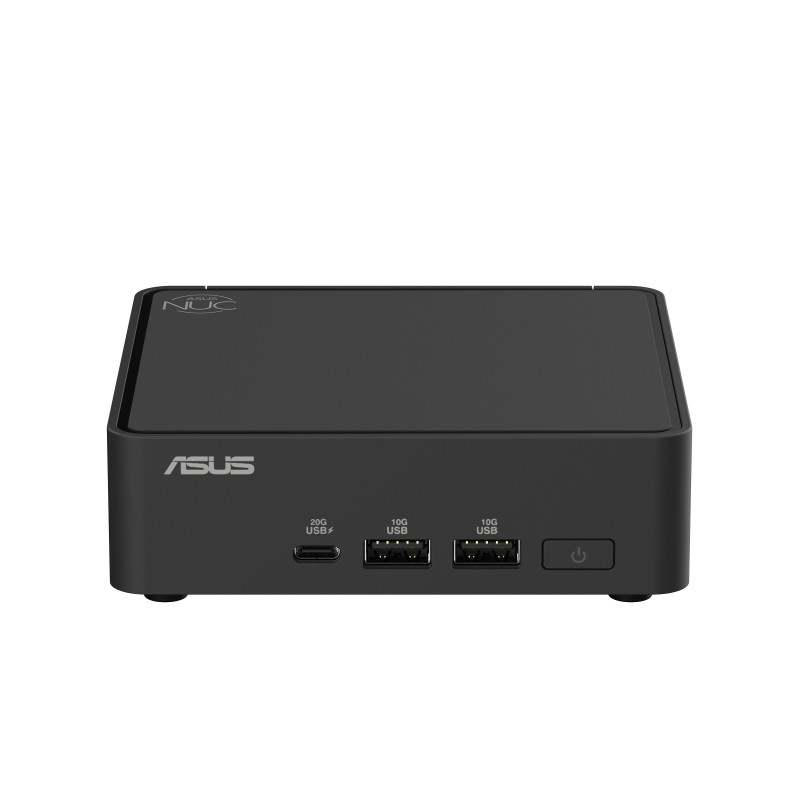 ASUS NUC RNUC15CRKU5063C2 Intel Core Ultra 5 225H 16 Go DDR5-SDRAM 512 Go SSD Windows 11 Pro Mini PC Noir
