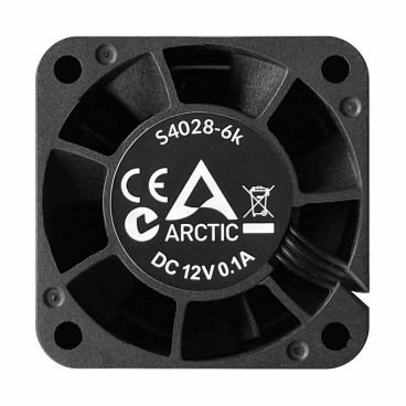 ARCTIC S4028-6K Boitier PC Ventilateur 4 cm Noir 1 pièce(s)