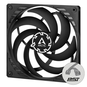 ARCTIC P14 Slim PWM PST Boitier PC Ventilateur 14 cm Noir 1 pièce(s)