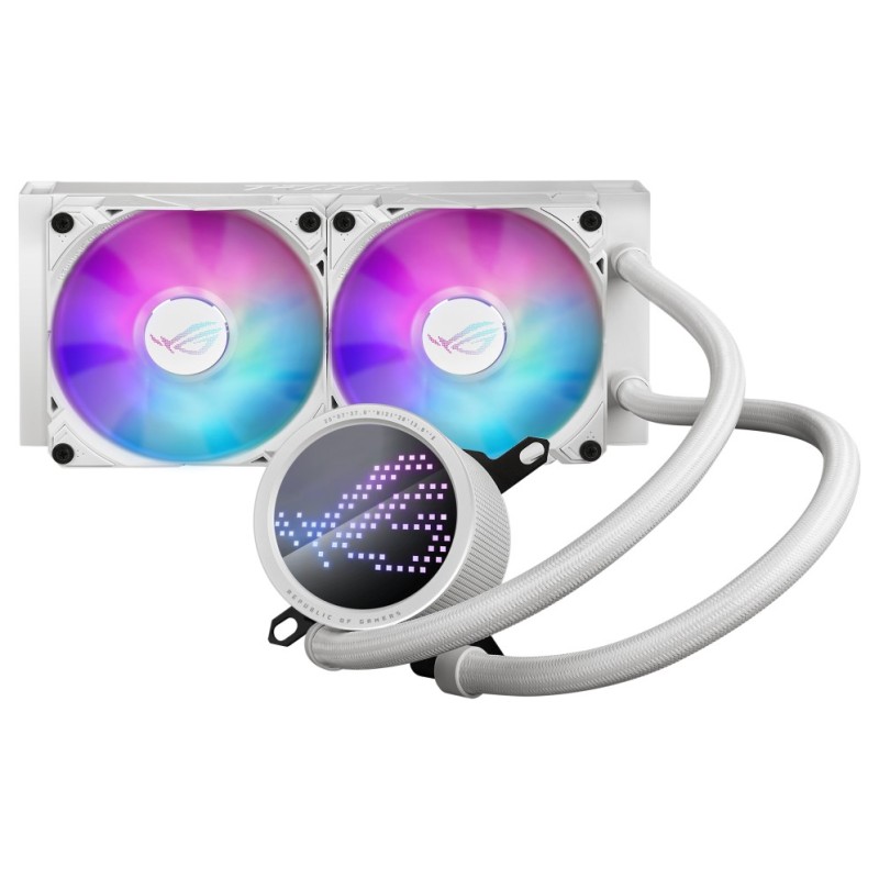 ASUS ROG RYUO III 240 ARGB WHT Processeur Kit de refroidissement du liquide 12 cm Blanc