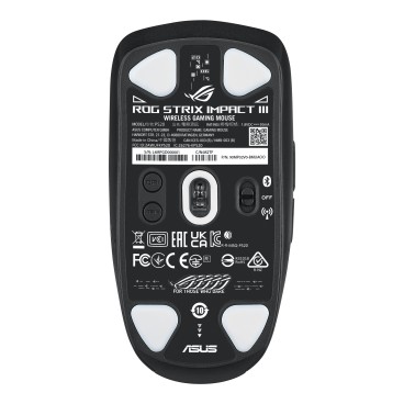 ASUS ROG Strix Impact III Wireless souris Gaming Ambidextre RF sans fil + Bluetooth Optique 36000 DPI