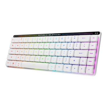 ASUS ROG Falchion RX Low Profile clavier Gaming USB + RF Wireless + Bluetooth Blanc