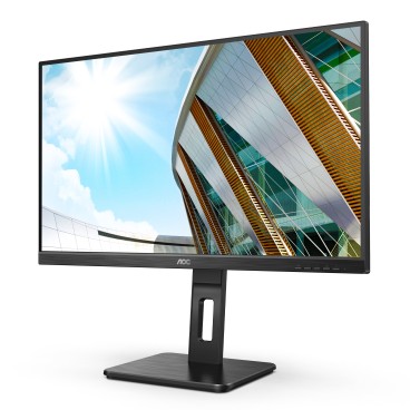 AOC U27P2CA écran plat de PC 68,6 cm (27") 3840 x 2160 pixels 4K Ultra HD LED Noir