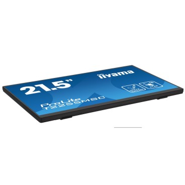 iiyama ProLite T2255MSC-B1 écran plat de PC 54,6 cm (21.5") 1920 x 1080 pixels Full HD LCD Écran tactile Noir