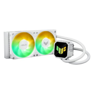 ASUS TUF Gaming LC III 240 ARGB White Edition Processeur Refroidisseur de liquide tout-en-un 12 cm Blanc