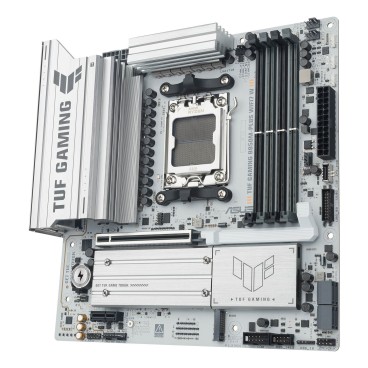 ASUS TUF GAMING B850M-PLUS WIFI7 W AMD B850 Emplacement AM5 micro ATX