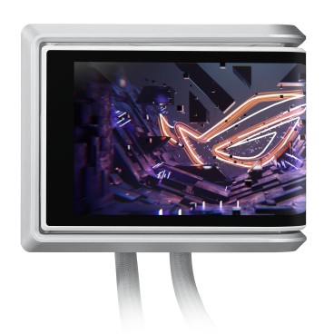 ASUS ROG RYUO IV 360 ARGB WHT Processeur Refroidisseur de liquide tout-en-un 12 cm Blanc