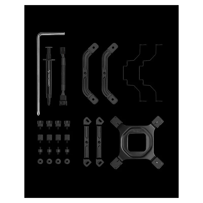 DeepCool AK500 Digital Pro Processeur Refroidisseur d'air 12 cm Noir 1 pièce(s)