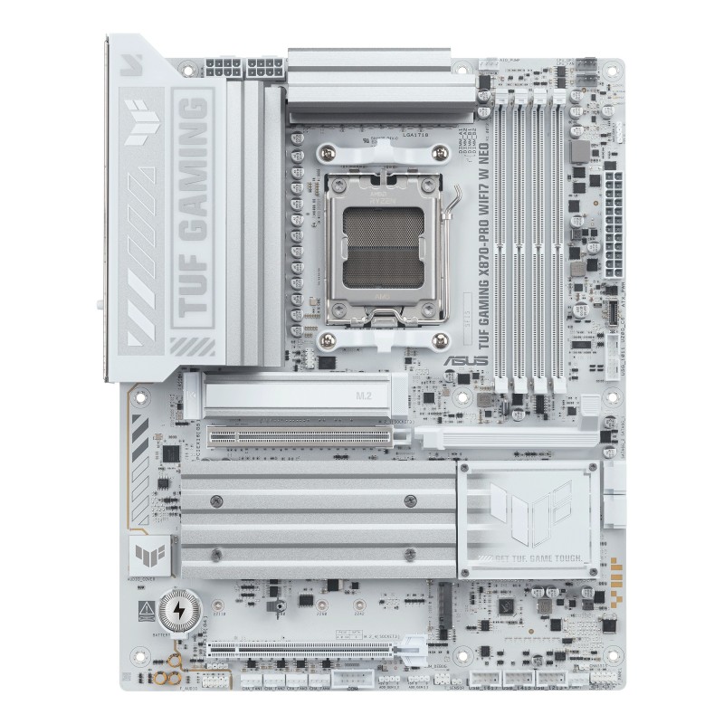 ASUS TUF GAMING X870-PRO WIFI7 W NEO AMD X870 Emplacement AM5 ATX
