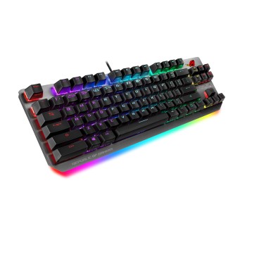 ASUS ROG Strix Scope NX TKL clavier Gaming USB Noir, Gris