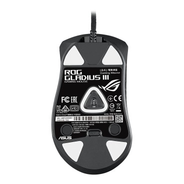 ASUS ROG Gladius III souris Gaming Droitier USB Type-A Optique 19000 DPI