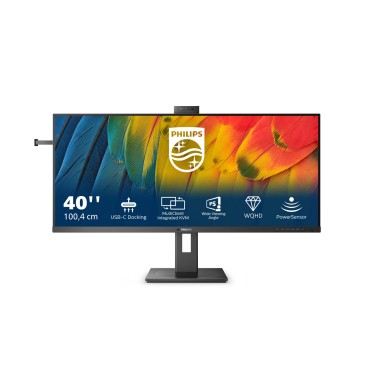 Philips 5000 series 40B1U5601H 00 écran plat de PC 101,6 cm (40") 3440 x 1440 pixels Wide Quad HD LCD Noir