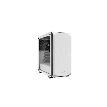 be quiet! Pure Base 500 blanc | Boîtier PC vitré, Mini ATX   Micro ATX   ATX, 2 ventilateurs Pure Wings 2 140 mm
