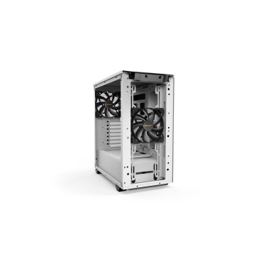 be quiet! Pure Base 500 blanc | Boîtier PC vitré, Mini ATX   Micro ATX   ATX, 2 ventilateurs Pure Wings 2 140 mm