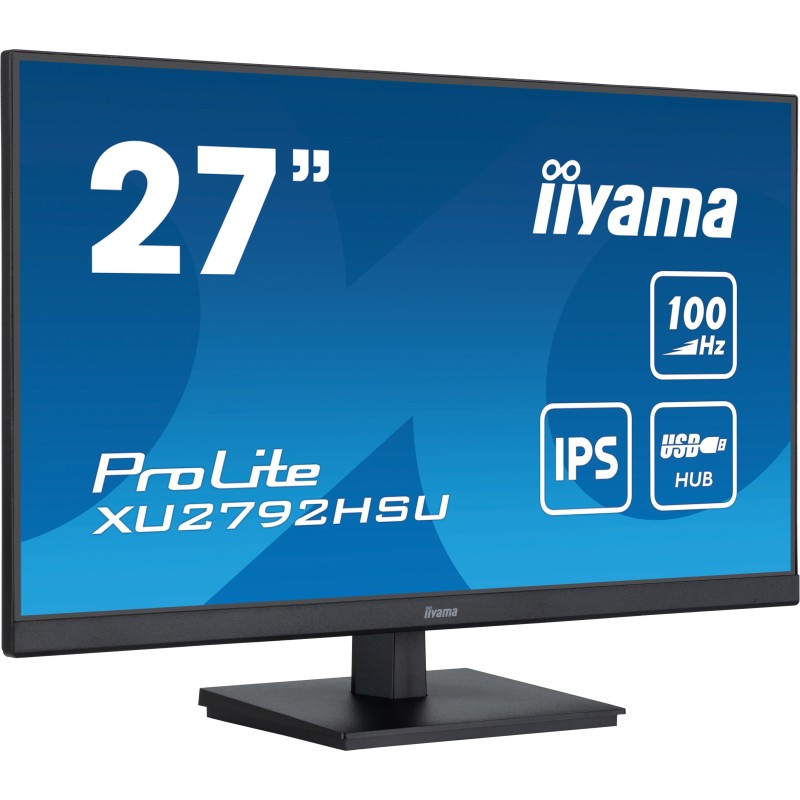 iiyama ProLite XU2792HSU-B6 écran plat de PC 68,6 cm (27") 1920 x 1080 pixels Full HD LED Noir
