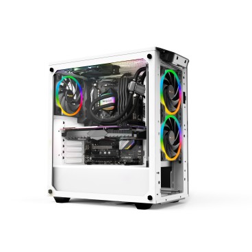 be quiet! Pure Loop 2 FX 280 mm | Système de refroidissement liquide tout-en-un, 280 mm, noir, socket Intel et AMD, ARGB
