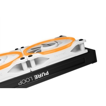 be quiet! Light Wings 140 mm PWM | Ventilateur PC ARGB high-speed White, Pack de 3