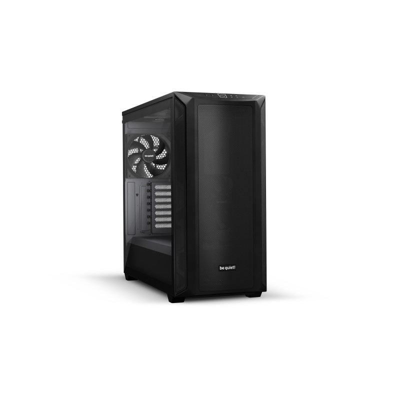 be quiet! Shadow Base 800 Noir | Boîtier PC vitré, Mini ITX   Micro ATX   ATX   E-ATX, 3 ventilateurs Pure Wings 3 140 mm PWM