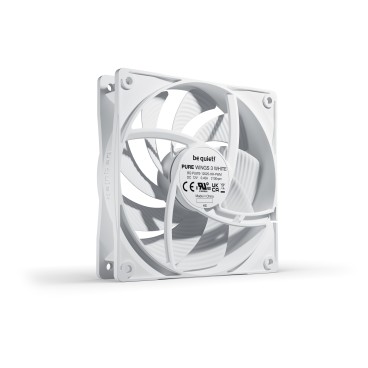 be quiet! Pure Wings 3 120 mm PWM | Ventilateur PC White high-speed