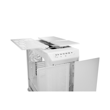 be quiet! Dark Base Pro 901 | Boîtier PC Blanc ARGB vitré, Mini ITX   Micro ATX   ATX   E-ATX   XL-ATX, 3 ventilateurs Silent
