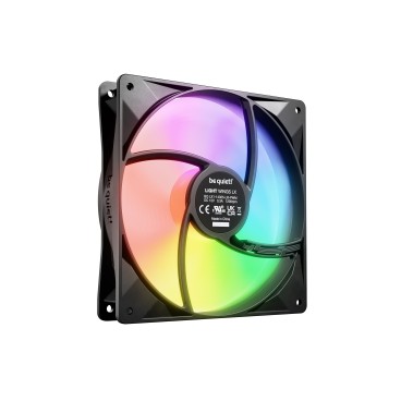 be quiet! Light Wings LX 140 mm PWM | Ventilateur PC ARGB, Pack de 3