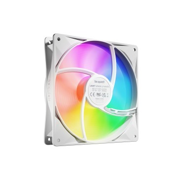 be quiet! Light Wings LX 140 mm PWM | Ventilateur PC ARGB White, Pack de 3