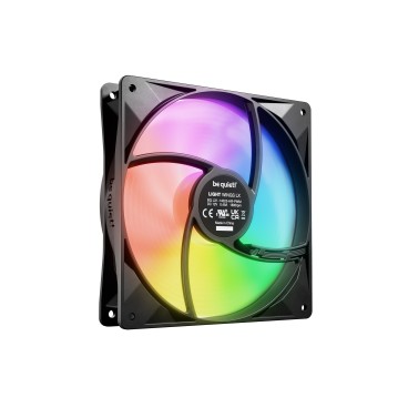 be quiet! Light Wings LX 140 mm PWM | Ventilateur PC ARGB high-speed, Pack de 3