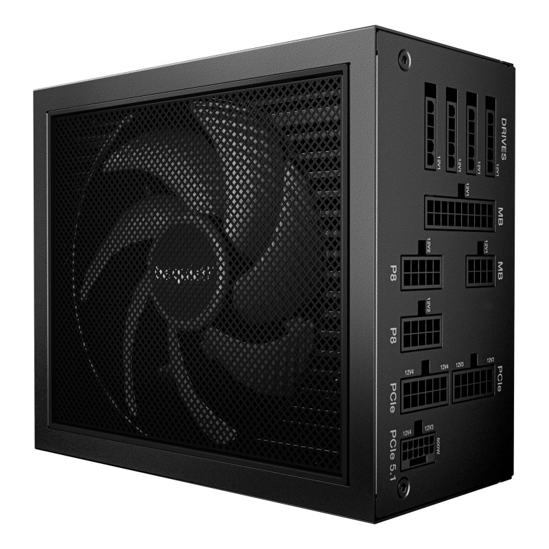 be quiet! Dark Power 14 850 W | Alimentation ATX 3.1 | refroidissement actif ou mode semi-passif | 80 Plus Titanium