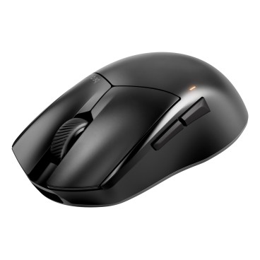 be quiet! Dark Perk Ergo | souris gaming sans fil | ultra-légère | Capteur PixArt PAW3950 | design droitier