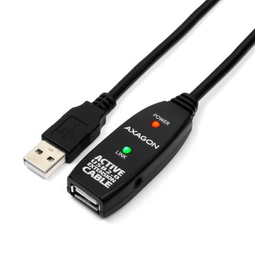 Axagon ADR-210 câble USB USB 2.0 10 m USB A 0,48 Gbit s Noir