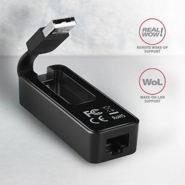 Axagon ADE-XR carte réseau Ethernet 100 Mbit s
