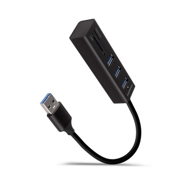 Axagon HMA-CR3A station d'accueil Avec fil USB 3.2 Gen 1 (3.1 Gen 1) Type-A Noir