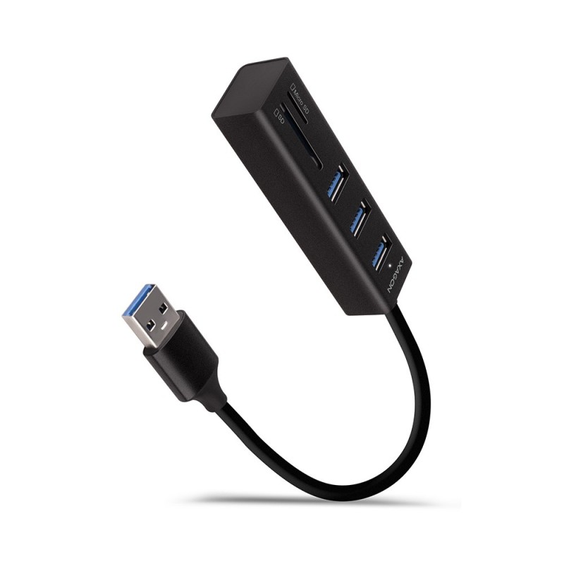 Axagon HMA-CR3A station d'accueil Avec fil USB 3.2 Gen 1 (3.1 Gen 1) Type-A Noir