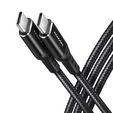 Axagon BUCM-CM10AB câble USB USB 2.0 1 m USB C 0,48 Gbit s 60 W Noir