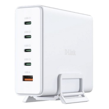 D-Link DCF-241 E chargeur d'appareils mobiles Universel Blanc Secteur Charge rapide Intérieure