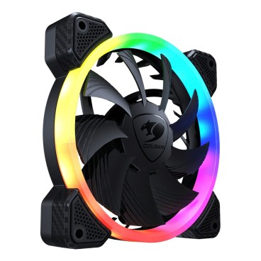 COUGAR VORTEX VK120 ARGB Boitier PC Ventilateur 12 cm Noir 1 pièce(s)