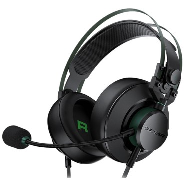 COUGAR CGR-P53X-550 casque Avec fil Arceau Gaming Noir, Vert