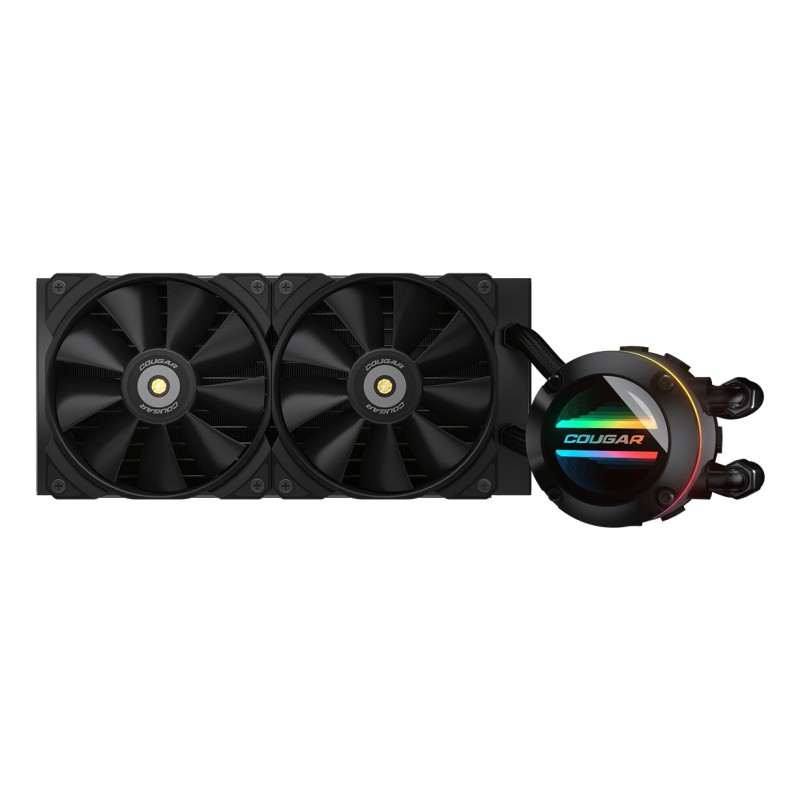 COUGAR CGR-POSEIDONGT240 Boitier PC Refroidisseur de liquide tout-en-un 12 cm Noir 1 pièce(s)