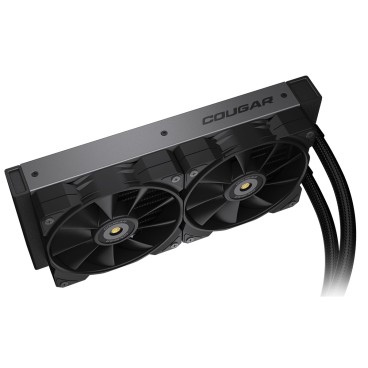 COUGAR CGR-POSEIDONGT240 Boitier PC Refroidisseur de liquide tout-en-un 12 cm Noir 1 pièce(s)
