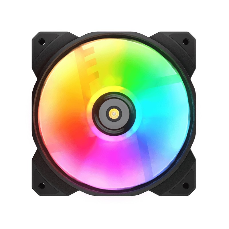 COUGAR CGR-CF-MHP12HB-RGB Boitier PC Refroidisseur d'air 12 cm Noir, Blanc 1 pièce(s)