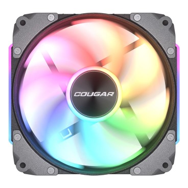 COUGAR CF-APR12HB-RGB Boitier PC Ventilateur 12 cm Noir 1 pièce(s)