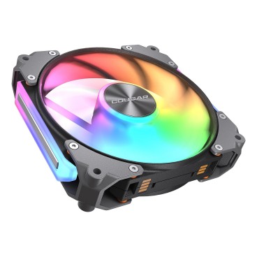 COUGAR CF-APR12HB3-RGB Boitier PC Ventilateur 12 cm Noir 3 pièce(s)