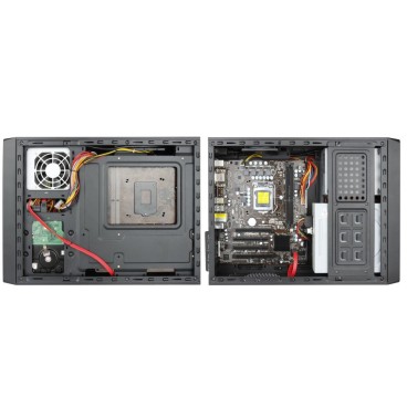 Chieftec UE-02B unité centrale Mini Tower Noir 250 W